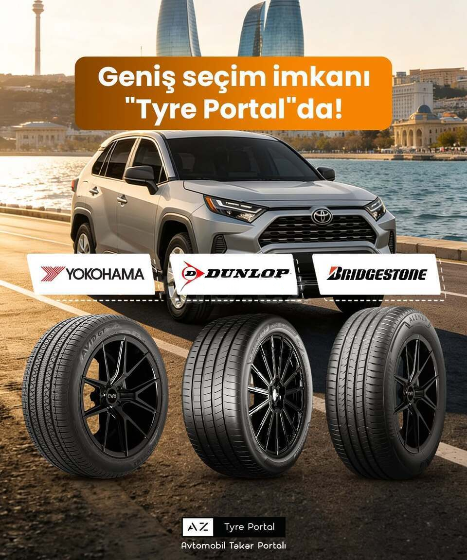 Toyota RAV4 üçün Orijinal Şinlər və Təkərlər