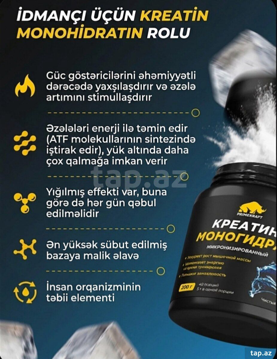 Primekraft Kreatin — Mallar, Bakı (3)