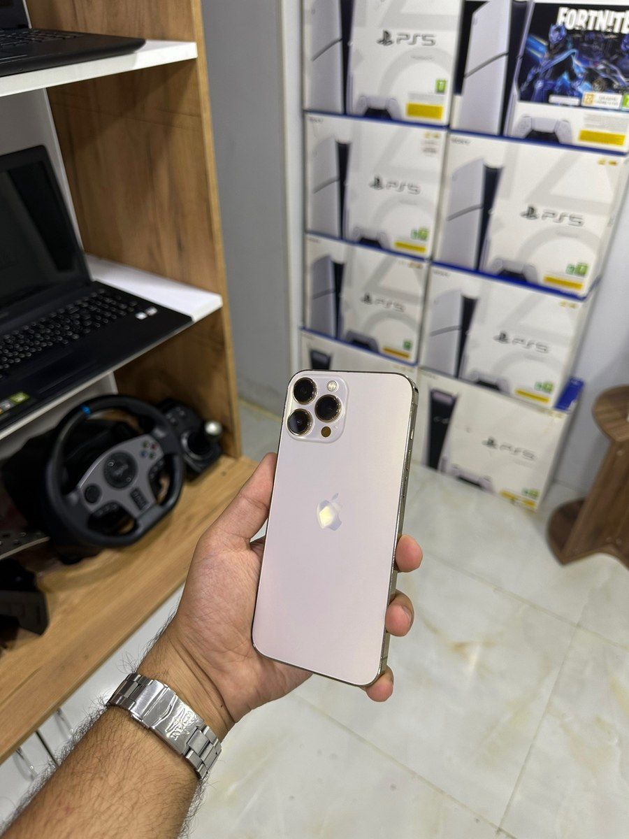 Apple iPhone 13 Pro Max Gold 256GB/6GB — Mallar, Bakı (2)