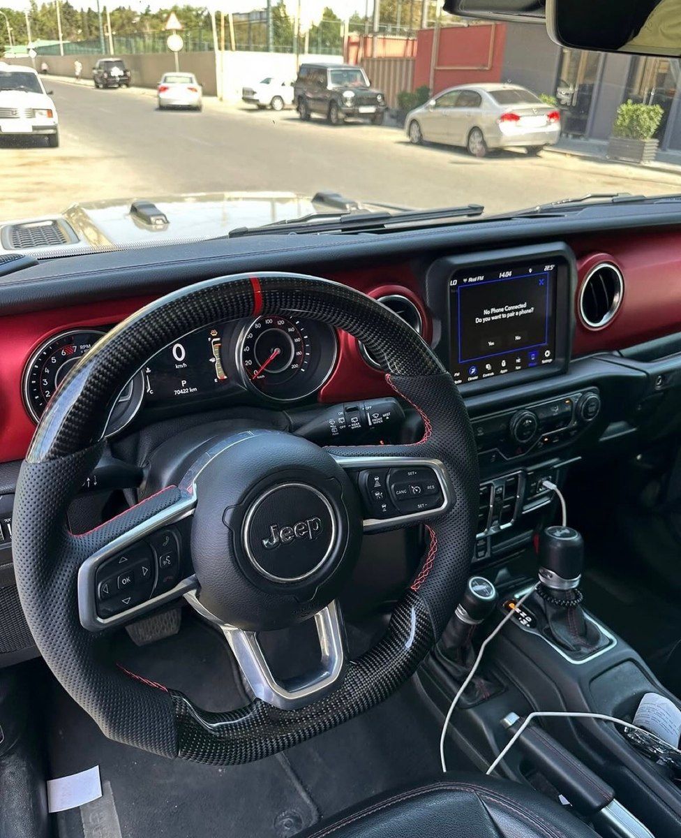 Jeep Wrangler karbon sükanı — Ehtiyat hissələri və aksesuarlar, Bakı (3)
