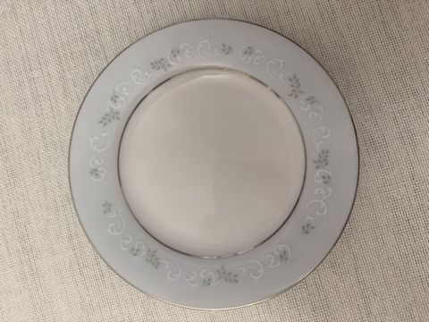 Boşqablar, rəng - Boz, Farfor, Yaponiya