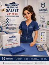 🦷 KRISTIDENT PREMIUM SALFET Stomatoloji kabinetlər üçün həm praktik — Mallar