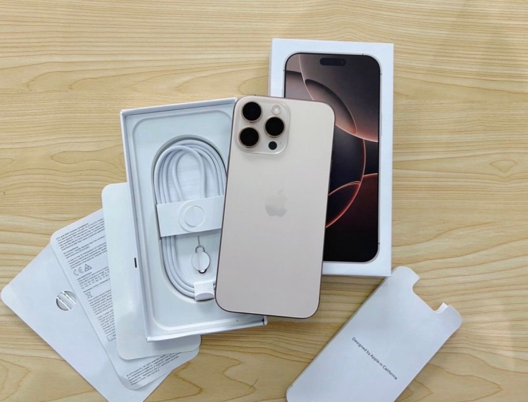 Apple iPhone 16 Pro Max Desert Titanium 512GB/8GB — Smartfonlar, Bakı (2)