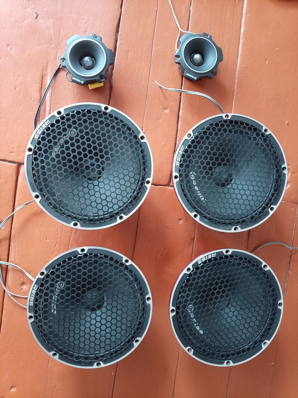 Maşın üçün tam audio dəsti Tərkibi: - Reiss Audio M8ARN midbas — Elektronika, Ucar (2)