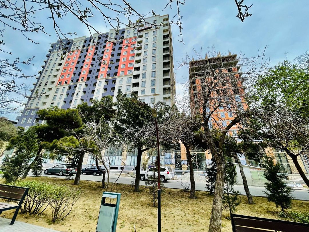 Satılır 1 otaqlı yeni tikili 52 m² — Mənzil, Bakı