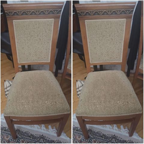 8 eded stul.qiymet 200 man.saglam veziyyetdediler,temiz taxta.unvan