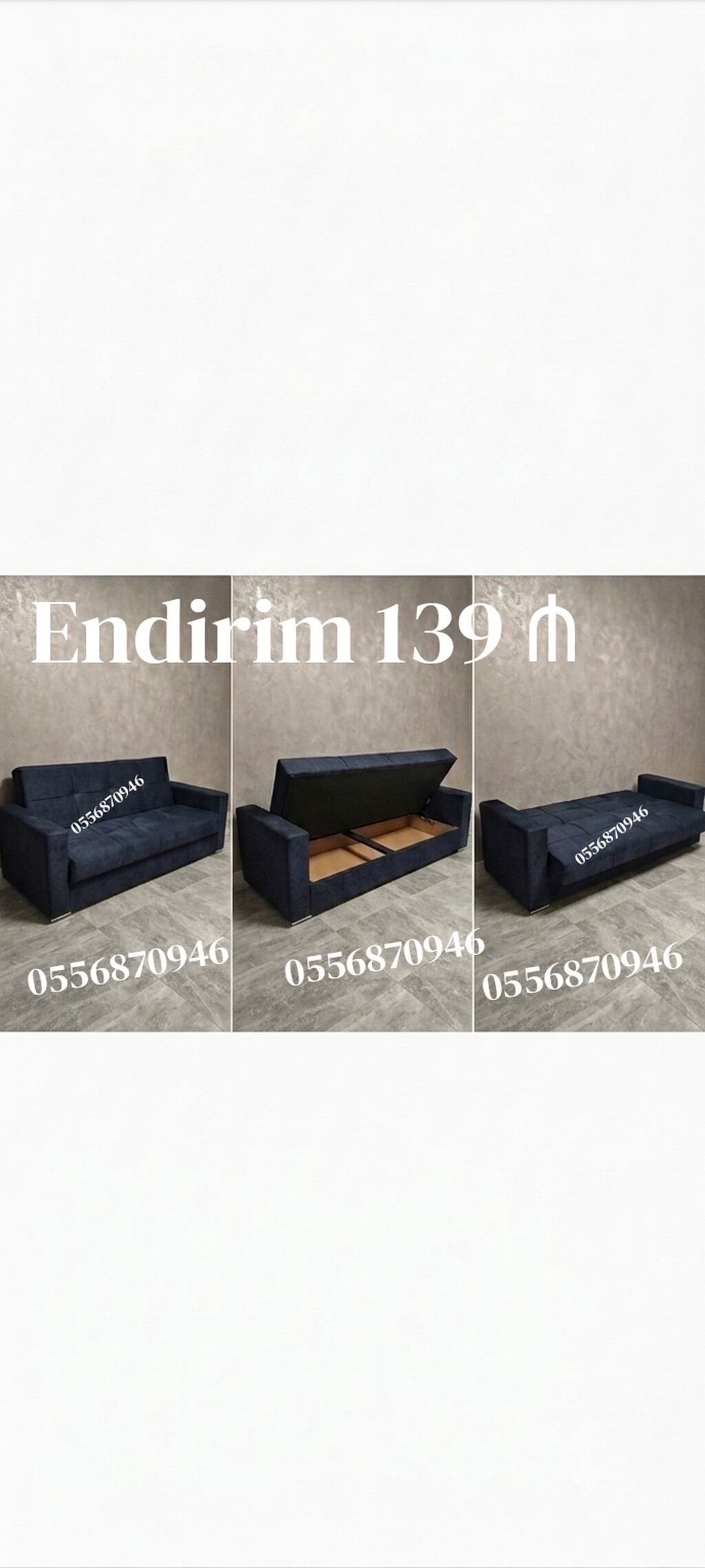 Divan, Yeni, Açılan, Bazalı, Parça, Ödənişli çatdırılma — Mebel, Bakı (5)