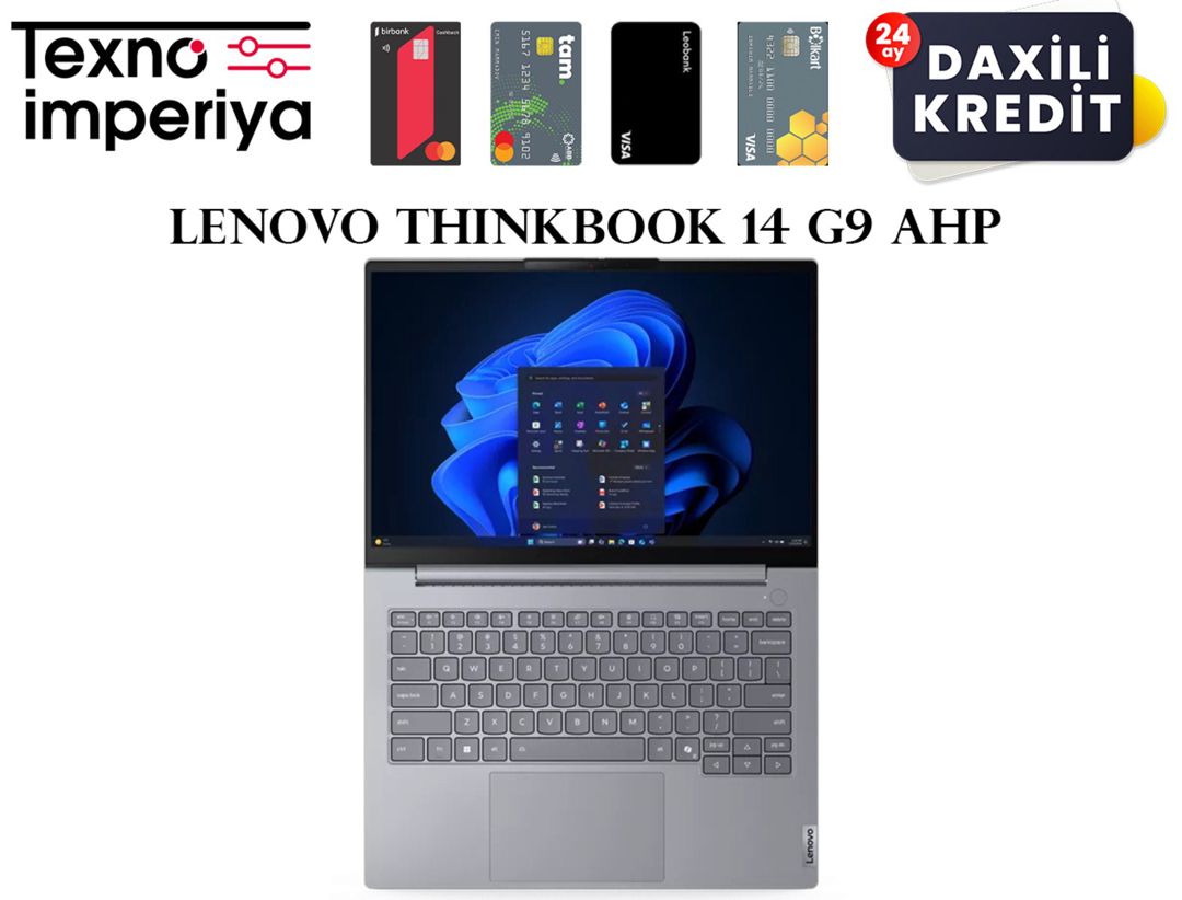 Noutbuk LENOVO ThinkBook 14 G9 AHP 21V0000PFW — Elektronika, Bakı