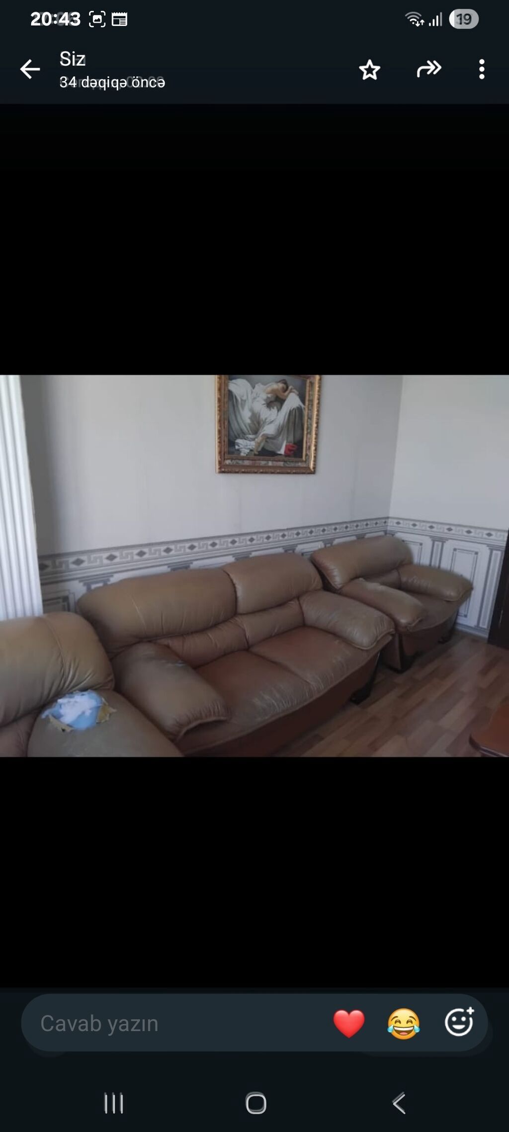 İşlənmiş, Künc divan, Divan, Bazasız, Açılmayan — Mebel, Bakı (2)