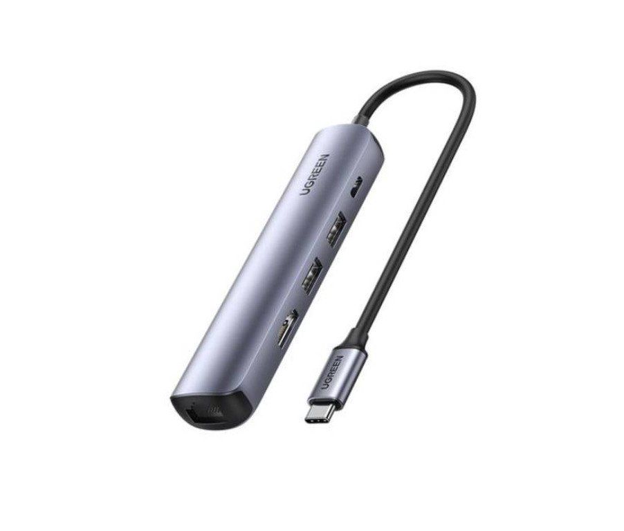 USB-C adapter "Ugreen 5-in-1CM418 10919" — Elektronika, Bakı (6)