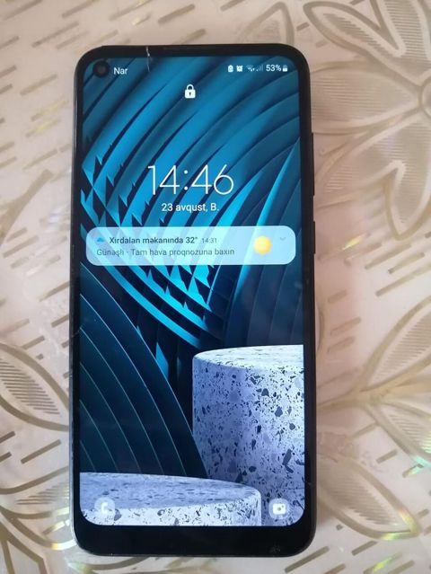 Samsung Galaxy A11, 32 GB, rəng - Qara, Barmaq izi