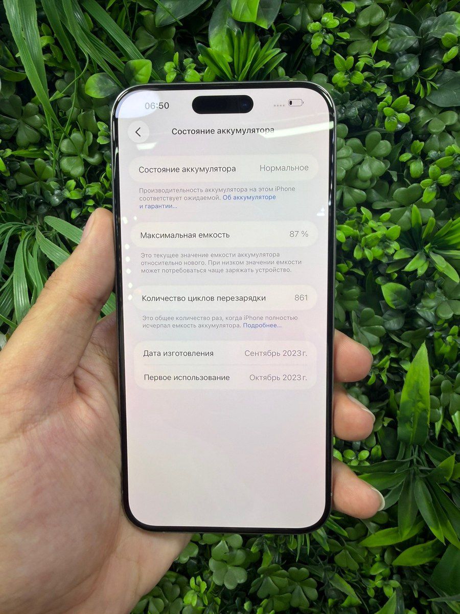 Apple iPhone 15 Pro Max Natural Titanium 512GB/8GB — Smartfonlar, Bakı (7)
