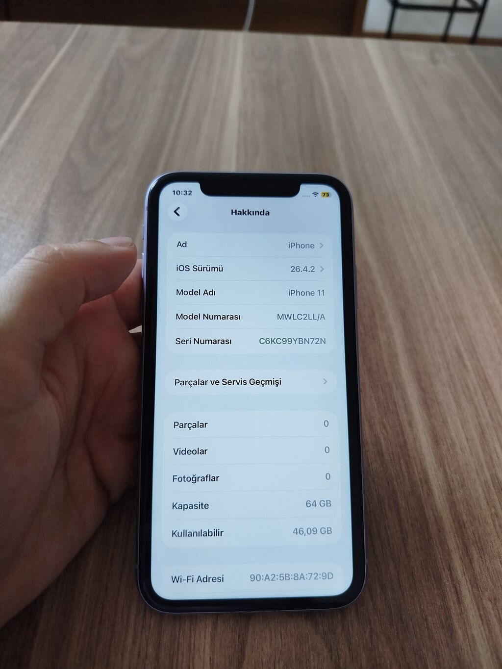 IPhone 11, 64 GB, Face ID — Apple iPhone, Digah (3)