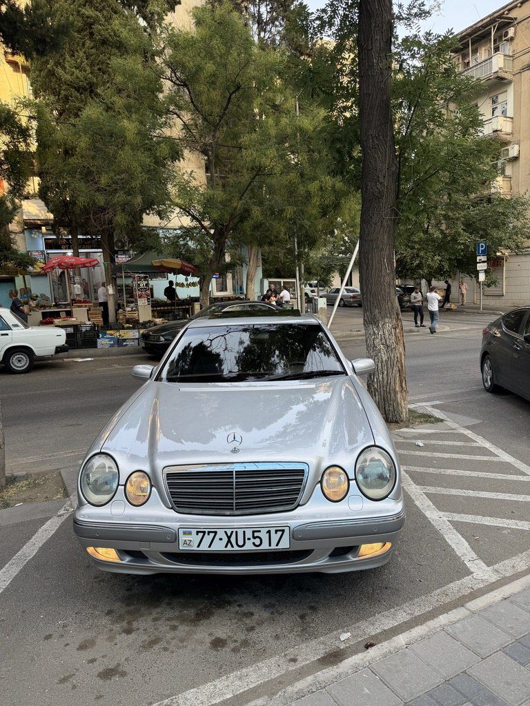 Mercedes E 240, 2.6 L, 2001 il, 326 145 km — Avtomobillər, Bakı