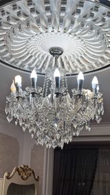 Çılçıraq, 8 lampa, Xrustal — Smart home