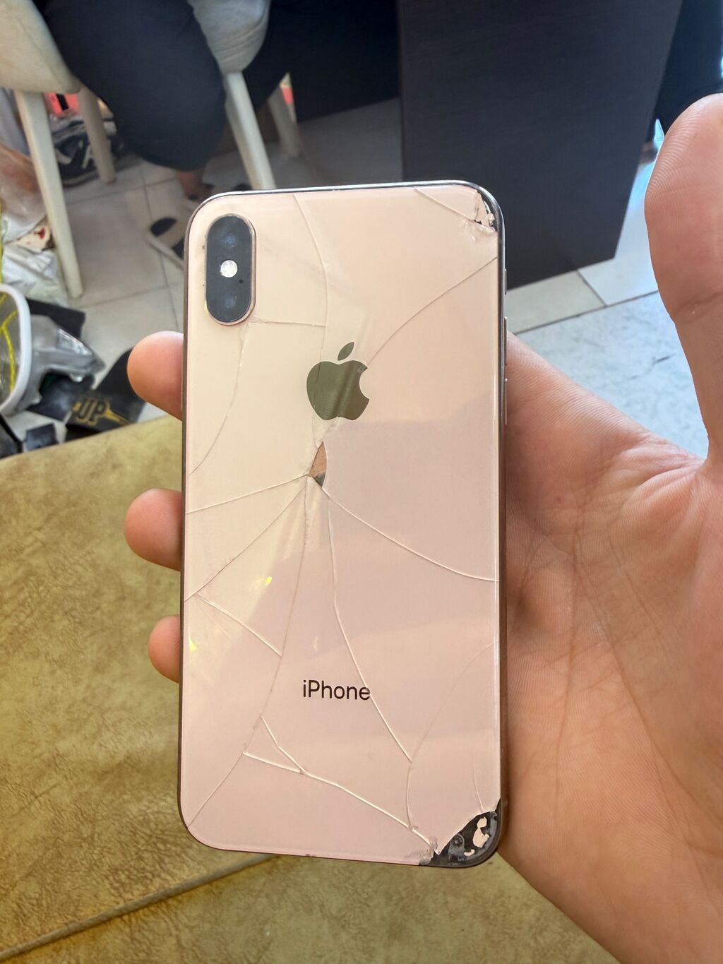 IPhone Xs, 64 GB, Matte Gold, Face ID, Sənədlərlə — Apple iPhone, Pirəkəşkül (2)