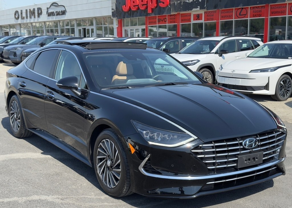 Hyundai Sonata 2.0L Hibrid, 2022 il, 55 000 km — Avtomobillər, Bakı (6)