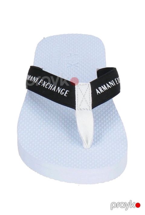 Armani Exchange kişi şippabı - Model: Armani Exchange loqo yazılı