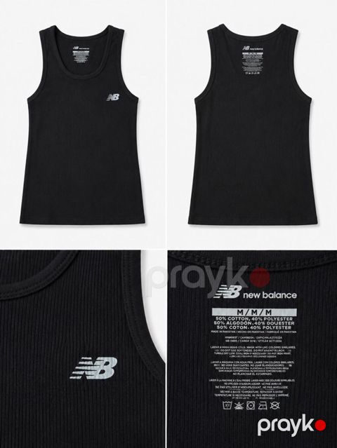 New Balance qolsuz köynək (tank top) kişi üçün – qara rəng — Bakı