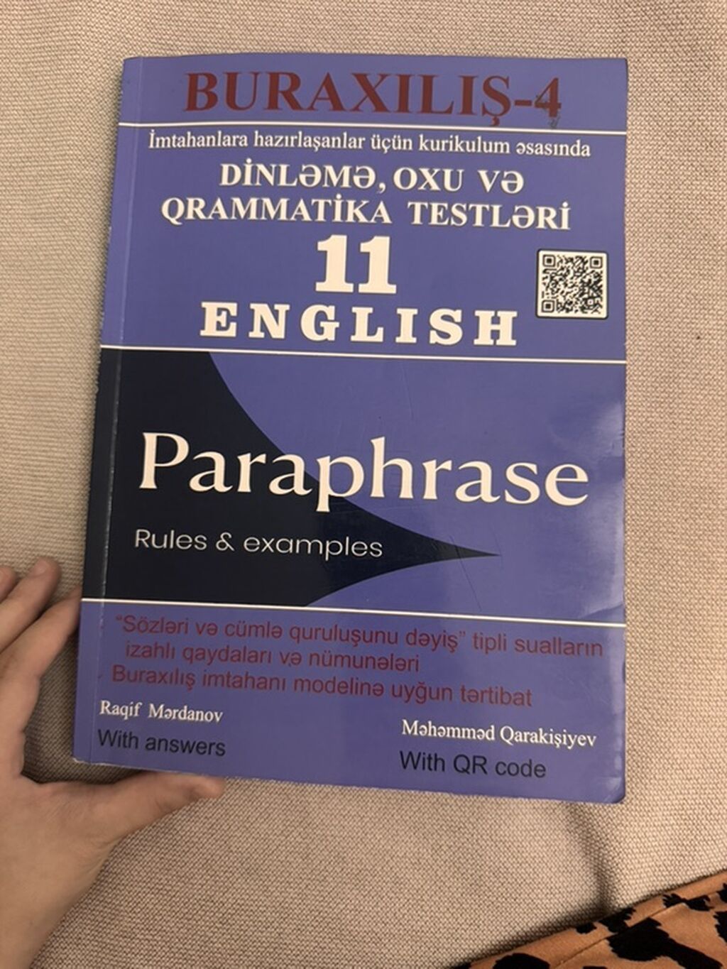 Məhsul: İngilis dili “Buraxılış-4” – Paraphrase: Rules & Examples — Kitablar və jurnallar, Bakı