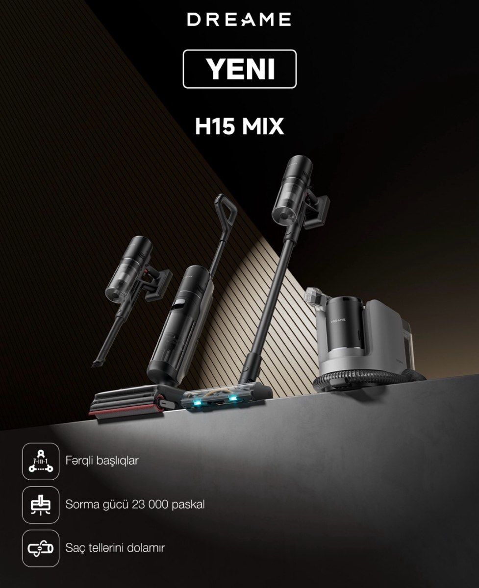 Tozsoran Dreame H15 Mix — Mallar, Bakı