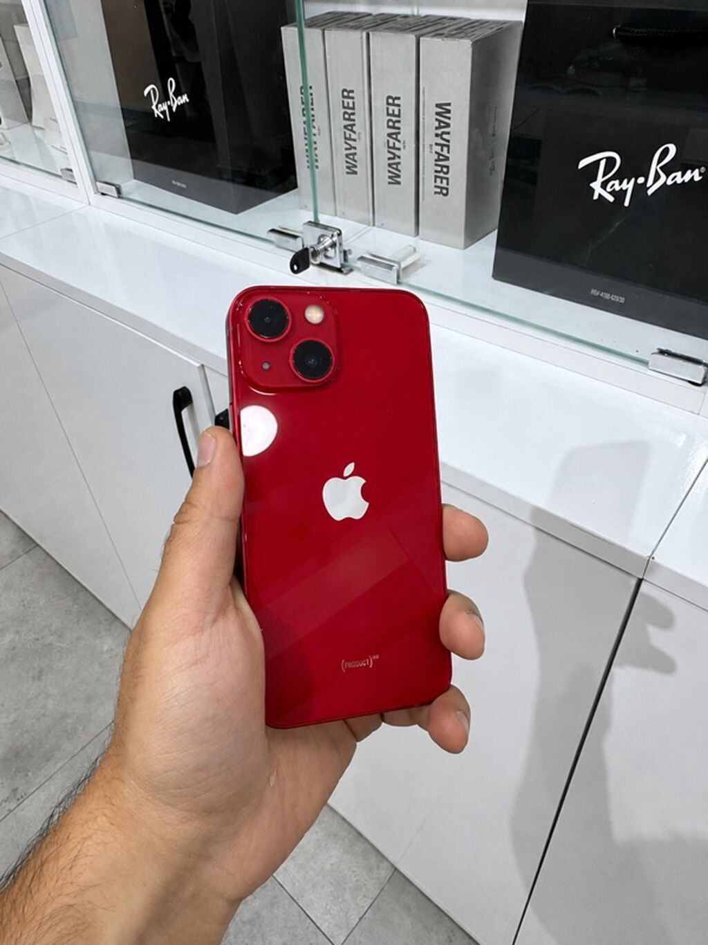 IPhone 13 mini, 128 GB, Qırmızı, Zəmanət, Face ID, Sənədlərlə — Apple iPhone, Bakı (2)