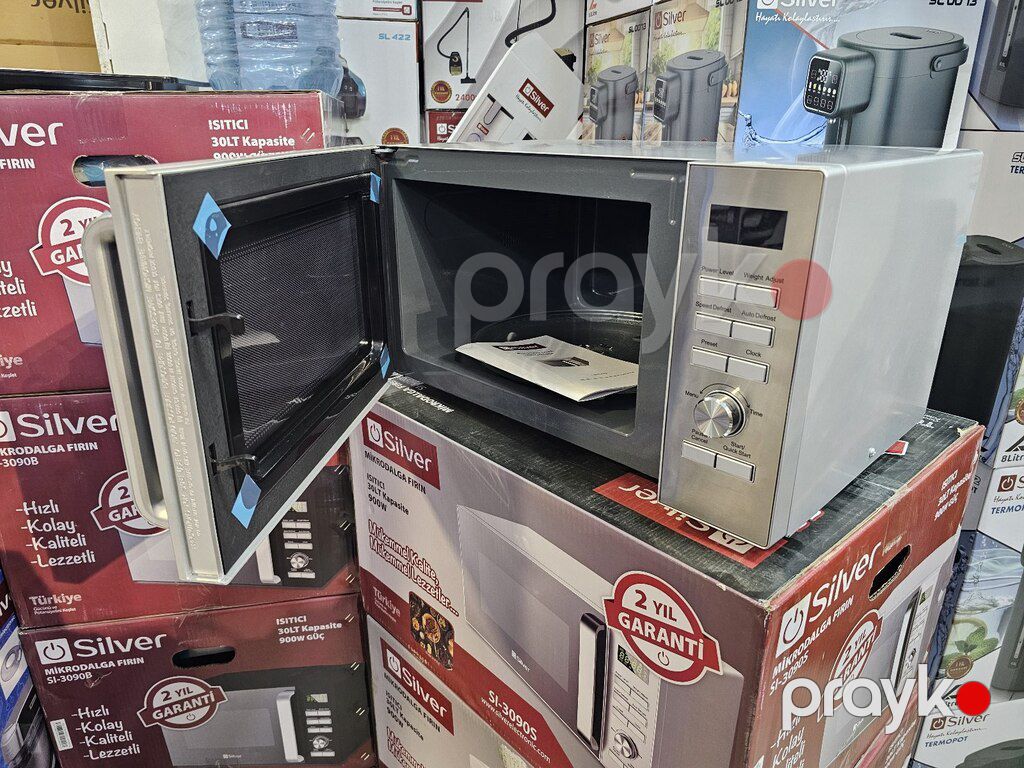 Mikrodalğalı soba "Silver 30L" — Ev texnikası, Bakı (5)
