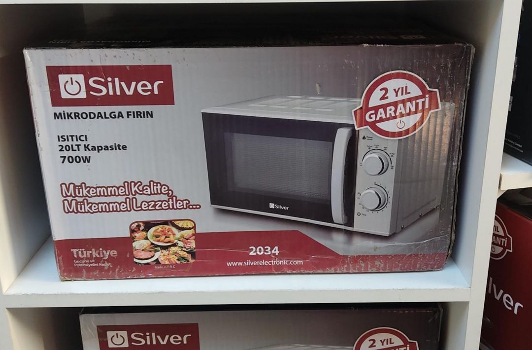 Mikrodalğalı soba Silver — Mallar, Bakı (4)