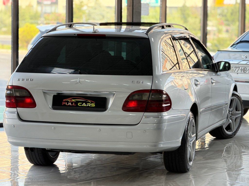 Mercedes E 220, 2.2 L, 2003 il, 387 564 km — Avtomobillər, Sumqayıt (10)