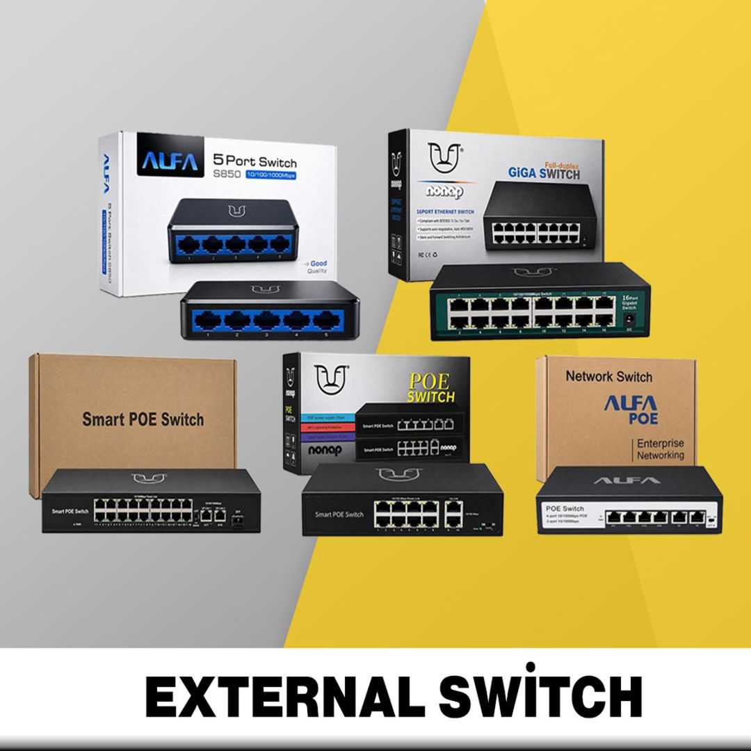Alfa Etherhet və POE Switchlər — Şəbəkə və server avadanlığı, Bakı