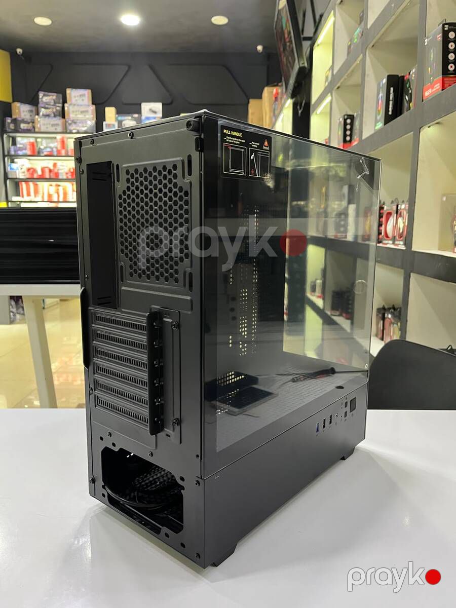 Gamers iO ATX / M-ATX Panoramic Aquarium Case Black — Kompüterlər və noutbuklar, Bakı (5)