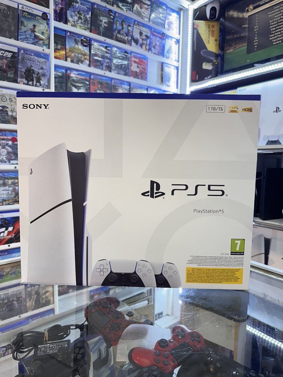 PlayStation 5 slim 2 pultla — Elektronika, Bakı