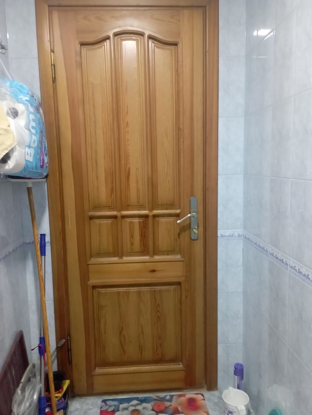 Ağac interyer qapıları dəsti - Material: təbii ağac (klassik açıq