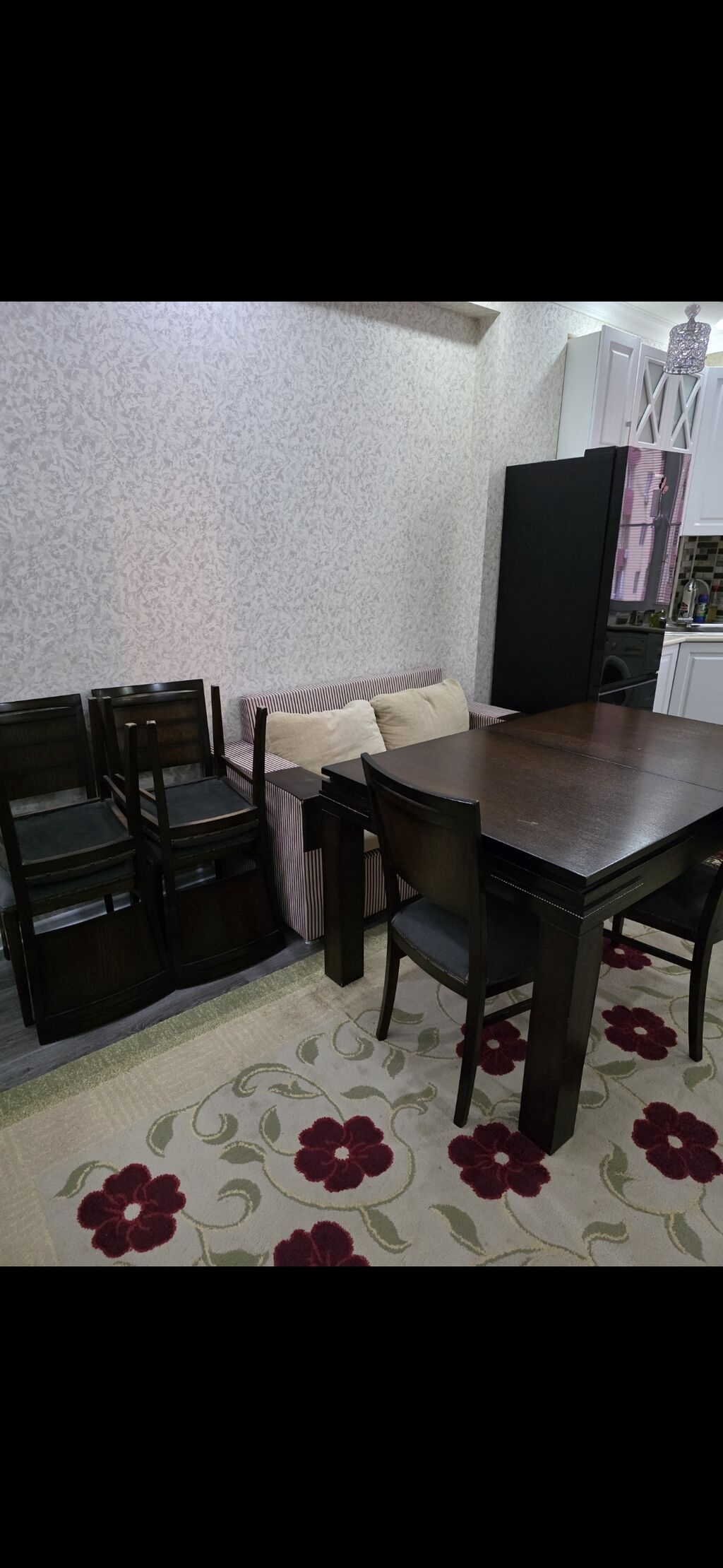 Qonaq otağı üçün mebel dəsti - Material: tünd qəhvəyi ağac rəngli — Mebel, Bakı (10)