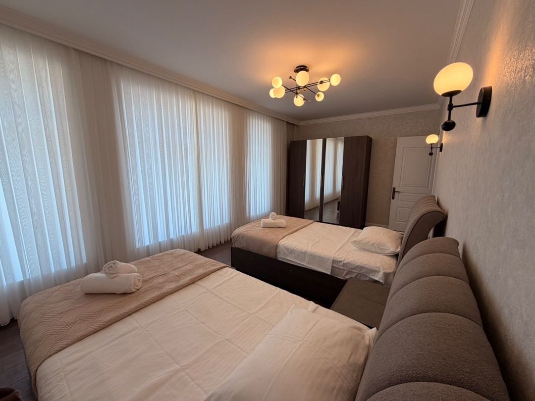 İcarəyə verilir 5 otaqlı həyət evi/bağ evi 310 m² — Ev, villa, Qəbələ (6)