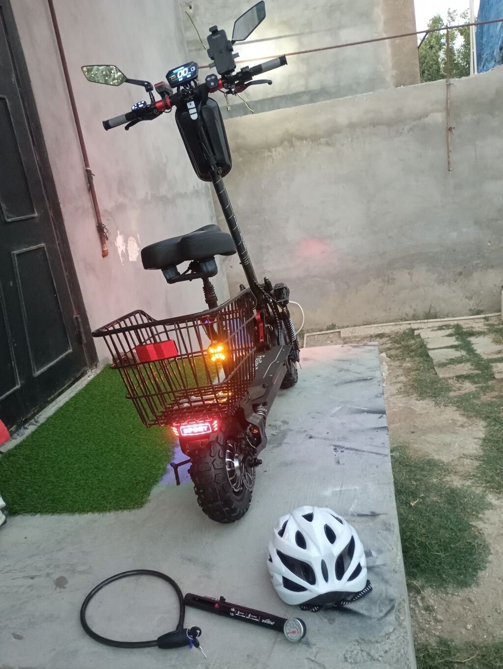 Yeni Skuter FasTer Rs7 Elektrik skuter – şəhər və off-road üçün — Mallar, Bakı (2)