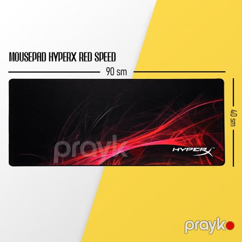 Mousepad HyperX Red Speed (40*90*)