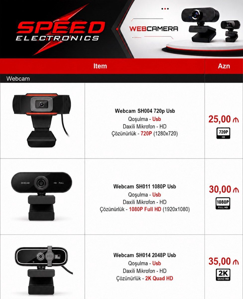 Web kamera — Elektronika, Bakı