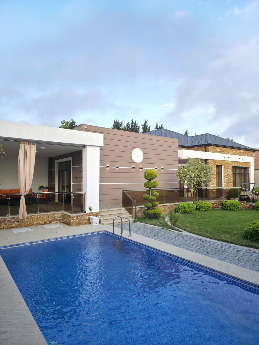 Satılır 4 otaqlı həyət evi/bağ evi 190 m² — Ev, villa, Bakı (6)