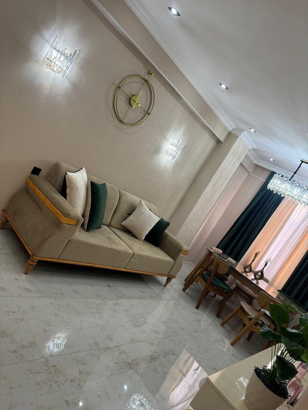 Kiraye ev Abseron genceler seherciyi 3 cu mertebe 3 otaq 84kv esyali — Daşınmaz əmlak, Xırdalan (3)
