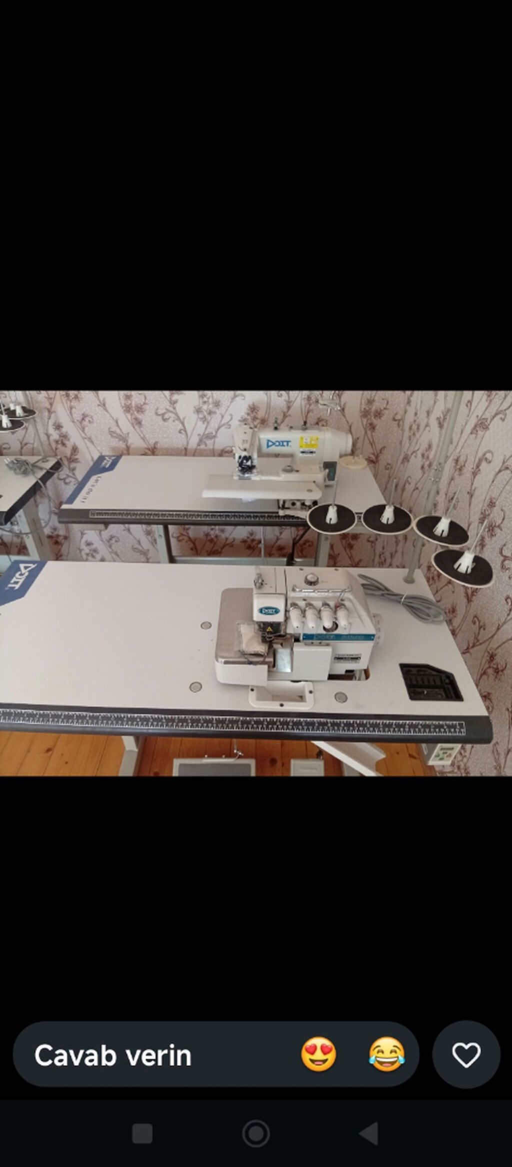Tikiş maşını Yeni,Overlok, 4 saplı, Ünvandan götürmə — Elektronika, İmişli (2)
