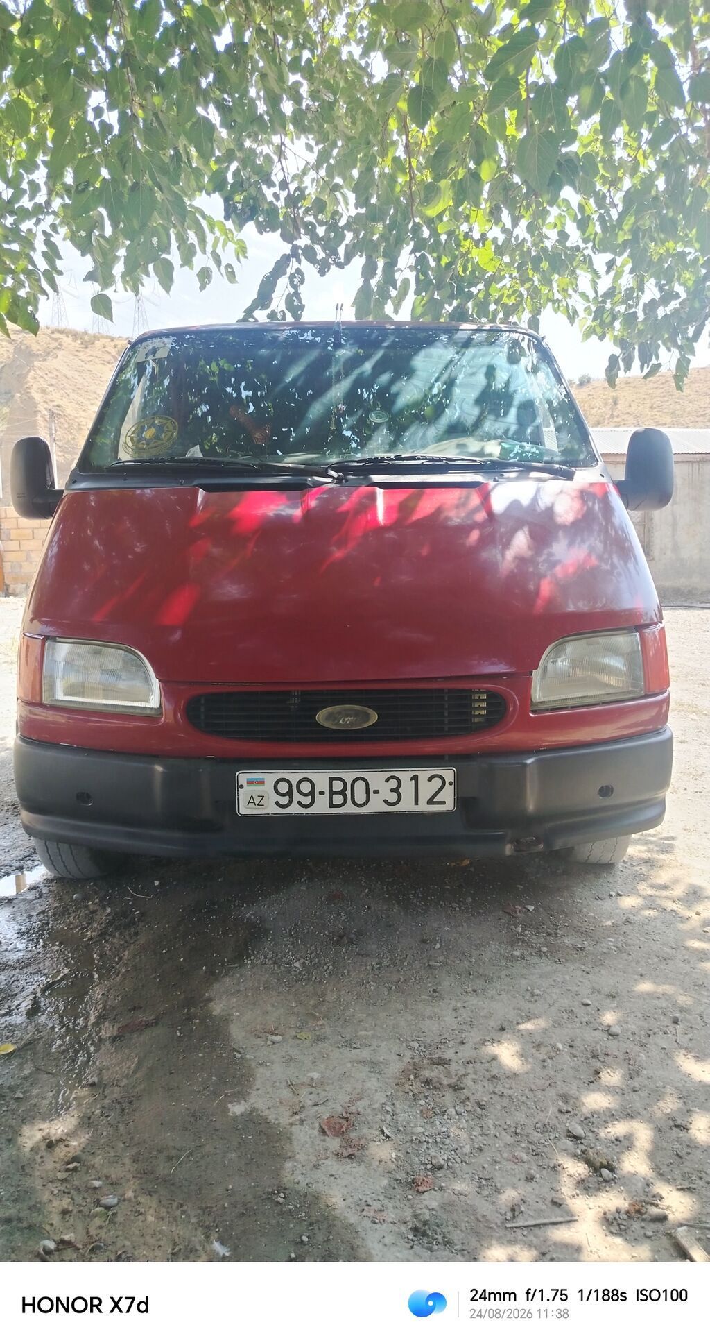 Ford Transit yük mikroavtobusu - Kuzov: qapalı furqon, 2 yan sürgülü — Avto, Ağsu (2)