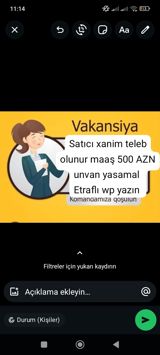 Satış məsləhətçisi tələb olunur, Yalnız qadınlar üçün — Продажи