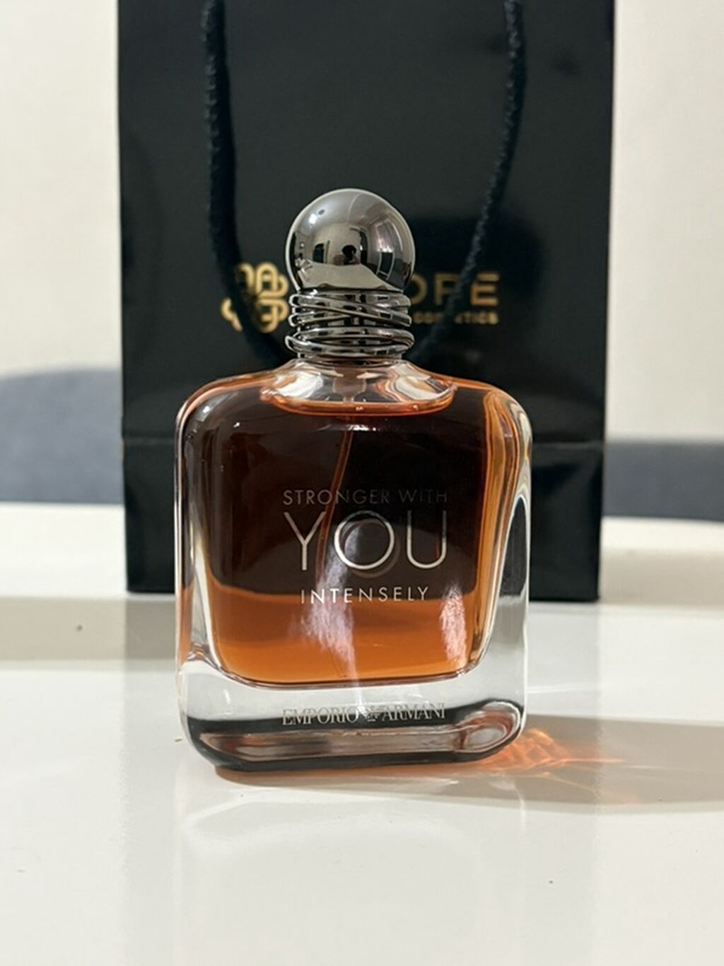 Emporio Armani Stronger With You Intensely – kişi üçün eau de parfum — Gözəllik və sağlamlıq, Bakı (4)