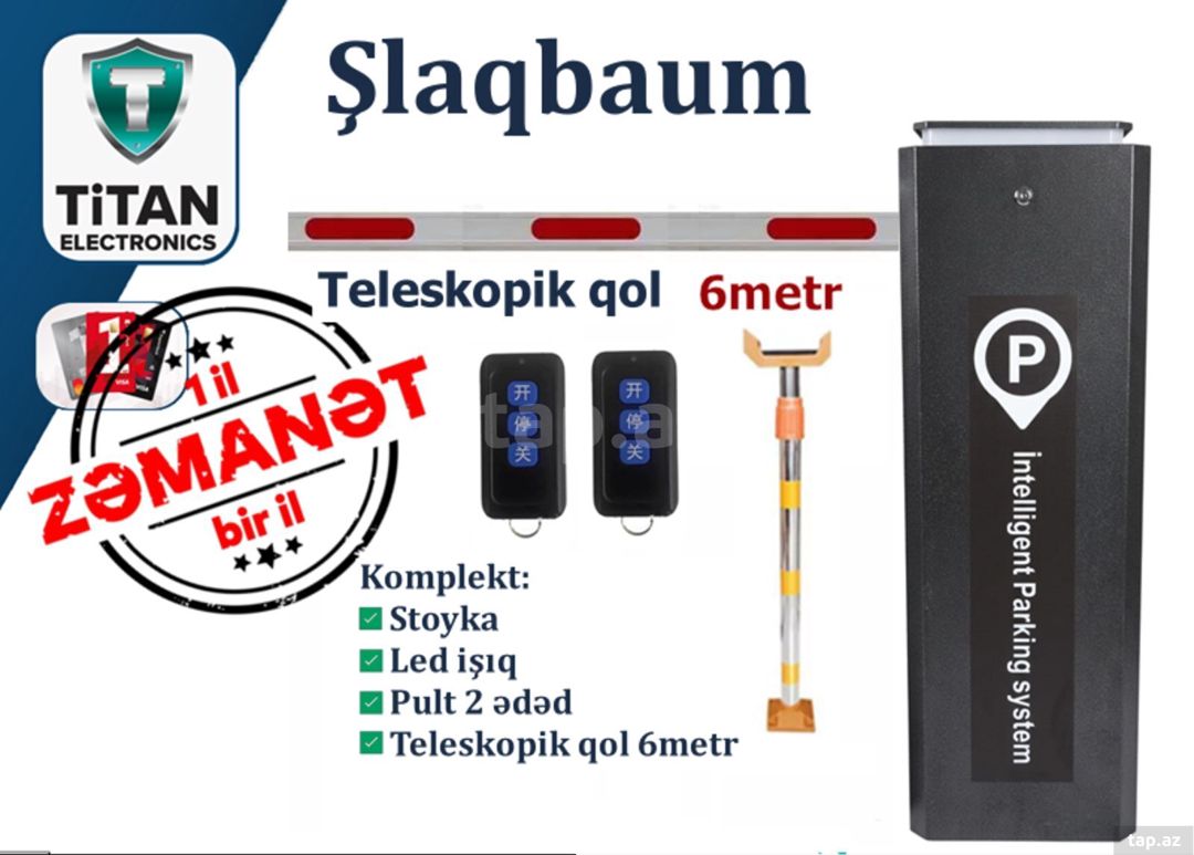 Şlaqbaum INT System (İnvertor) — Təhlükəsizlik sistemləri, Bakı