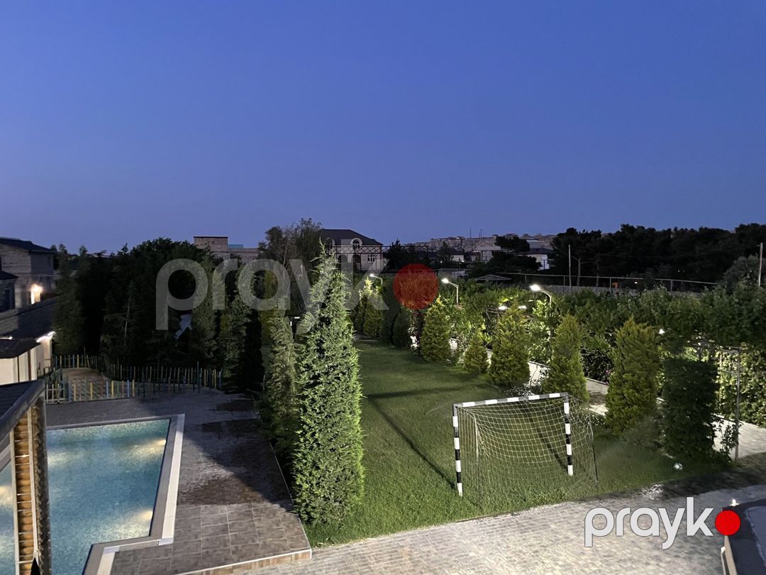 İcarəyə verilir 6 otaqlı həyət evi/bağ evi 550 m² — Ev, villa, Bakı (8)