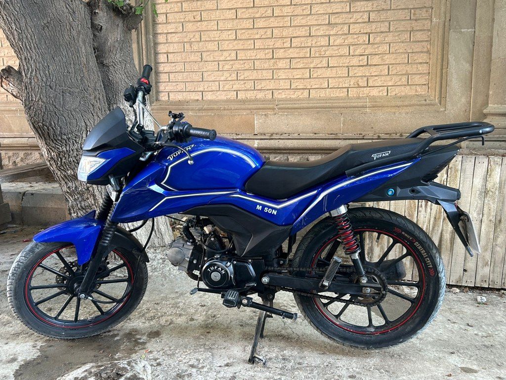 Tufan M50, 100 sm3, 2025 il, 21 600 km — Motosikletlər, Bakı (2)