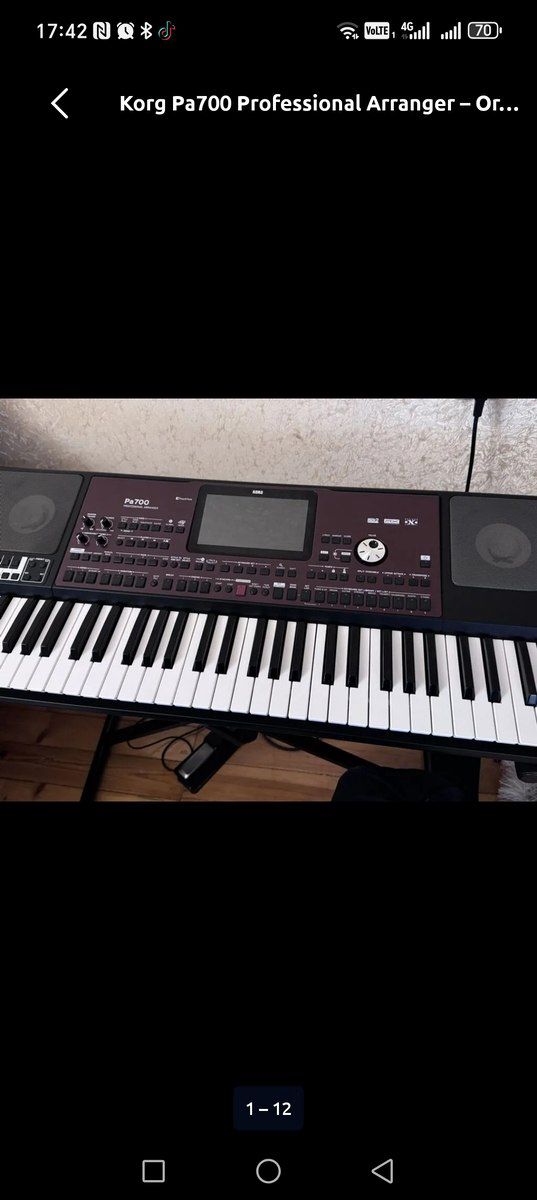 Sintezator Korg pa 700 — Musiqiə alətləri, Bakı (2)
