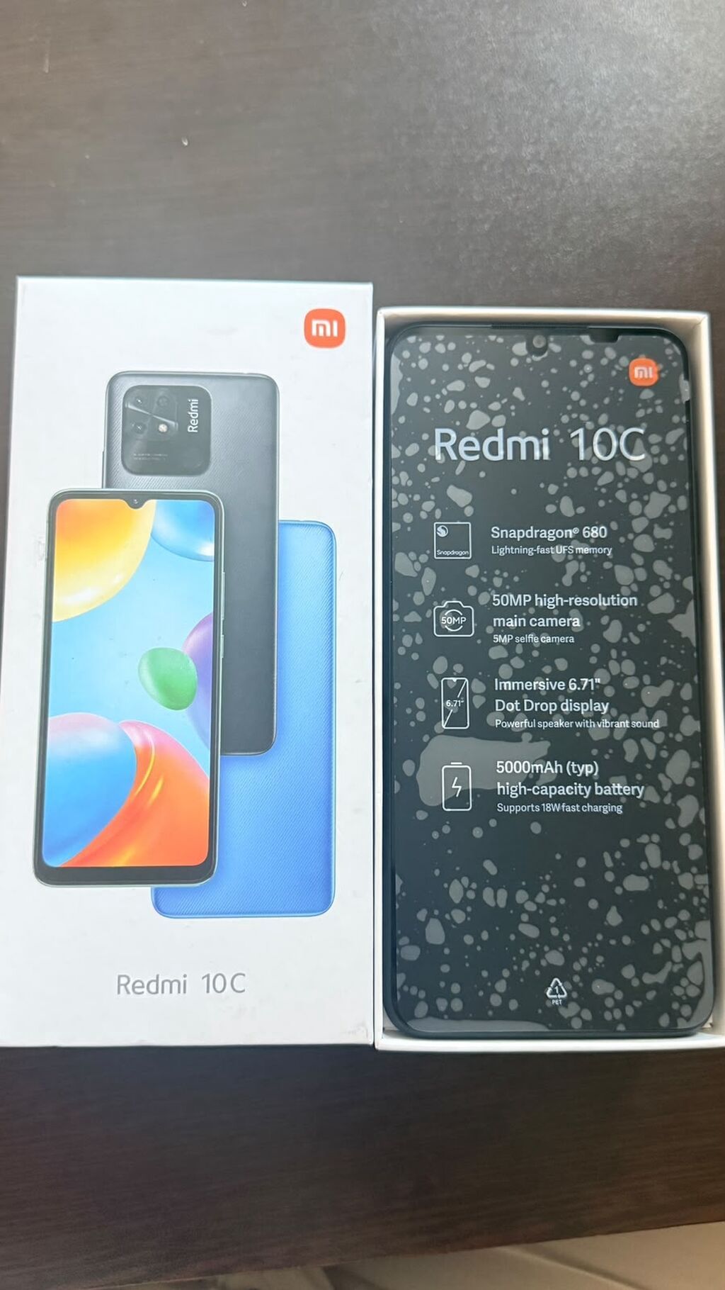 Redmi 10C, 128 GB, rəng - Qara