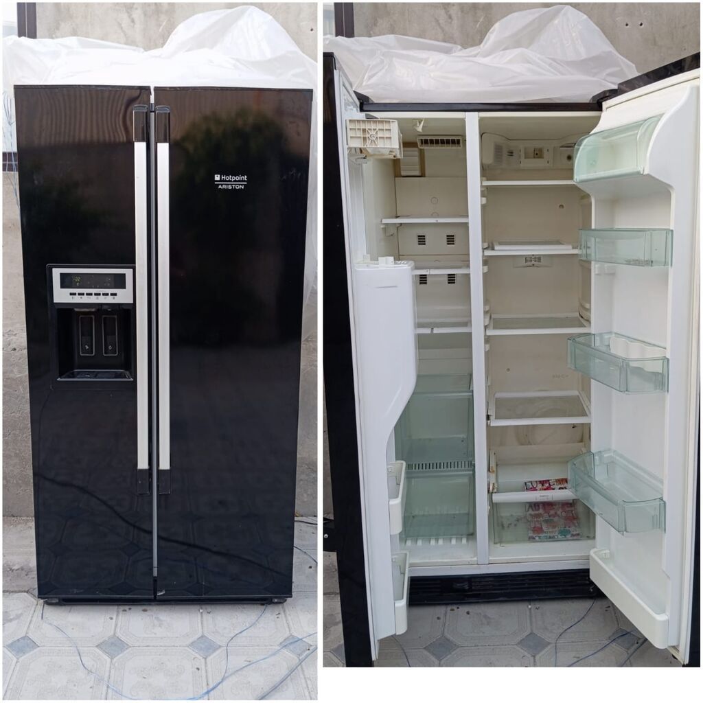 Soyuducu Hotpoint Ariston.qiymet 700 man.hec bir problemi yoxdur evden — Soyuducular, Bakı
